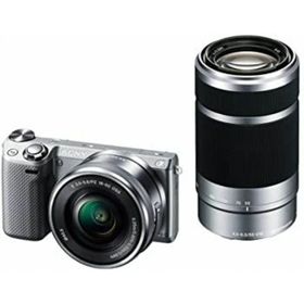 SONY ミラーレス一眼 NEX-5T ダブルズームレンズキット シルバー NEX-5TY-S(ミラーレス一眼)