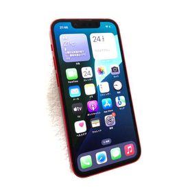 中古 Apple iPhone13 mini 128GB プロダクトレッド MLJG3J／A SIMフリー ネットワーク利用制限▲判定