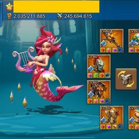 砲台アカウント T5解放済 弓特化装備だとブースト1000 | ローモバ(ロードモバイル)のアカウントデータ、RMTの販売・買取一覧