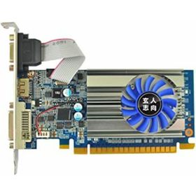 玄人志向 ビデオカードGEFORCE GT 710搭載 ロープロファイル 空冷FAN GF-GT710-E1GB/LP(PCパーツ)