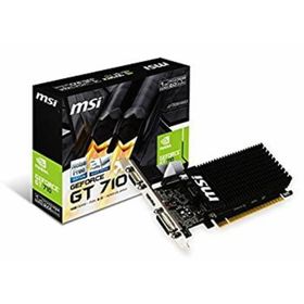 MSI GeForce GT710 GDDR3 1GB グラフィックスボード VD5932(PCパーツ)