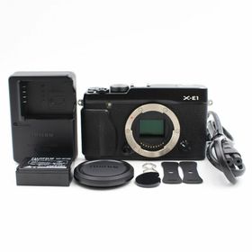 ■極上品■ FUJIFILM X-E1 FX-X-E1B ミラーレス一眼レフ(ミラーレス一眼)