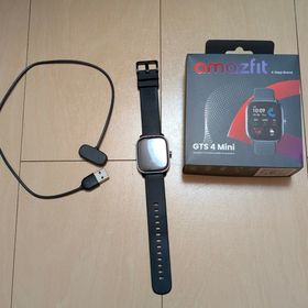 アマズフィット(Amazfit)のAmazfit GTS4 Mini ブラック 本体(腕時計(デジタル))