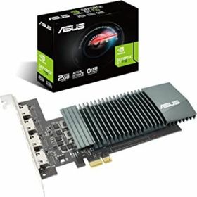 ASUS NVIDIA GeForce GT 710 搭載 ファンレスモデル 2G GT710-4H-SL-2GD5(PCパーツ)