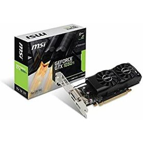 MSI GeForce GTX 1050 Ti 4GT LP グラフィックスボード LPモデル VD6238(PCパーツ)