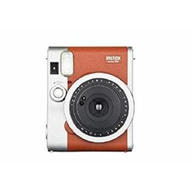 FUJIFILM インスタントカメラ チェキ instax mini 90 ネオクラシック ブラウン INSTAX MINI 90 BROWN qqffhab(フィルムカメラ)