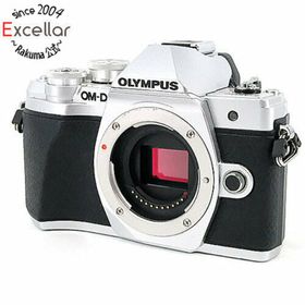 オリンパス(OLYMPUS)のOLYMPUS ミラーレス一眼 OM-D E-M10 Mark III ボディ シルバー(デジタル一眼)