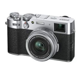 【中古】（新古品） 富士フイルム(FUJIFILM) デジタルカメラ X100V シルバー X100V-S