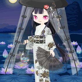 浴衣（鏡花水月） 白 | ニコッとタウン(ニコタ)のアカウントデータ、RMTの販売・買取一覧