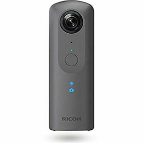 RICOH THETA V メタリックグレー 360度カメラ 手ブレ補正機能搭載 4K動画 360度空間音声 Android OS搭載で機能拡張に対応 リコーシータ独自の高(その他)