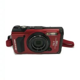 OM SYSTEM Tough TG-7 デジタルカメラ 1200万画素 動作OK【中古】