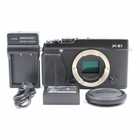 ■極上品■ FUJIFILM X-E1 ミラーレス一眼 FX-X-E1B(ミラーレス一眼)
