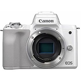 Canon ミラーレス一眼カメラ EOS Kiss M ボディー ホワイト EOSKISSMWH-BODY(ミラーレス一眼)