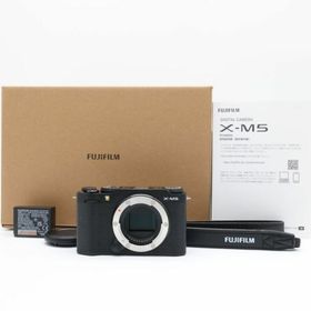 ＜美品＞FUJIFILM X-M5 ボディ ブラック シャッター数146枚(ミラーレス一眼)