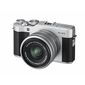FUJIFILM ミラーレス一眼カメラ X-A5レンズキット シルバー X-A5LK-S z2zed1b(ミラーレス一眼)
