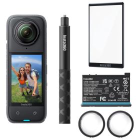 Insta360 アクションカメラ「Insta360 X4」アクションキット CINSABMA-X414 8K 360 Action Cam