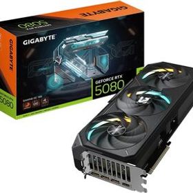 【新品】【即納】 【代引き不可】 GIGABYTE NVIDIA RTX5080 搭載 グラフィックボード GDDR7 16GB GV-N5080GAMING OC-16GD