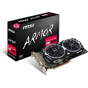 MSI Radeon RX 580 ARMOR 8G OC グラフィックスボード VD6879(PCパーツ)