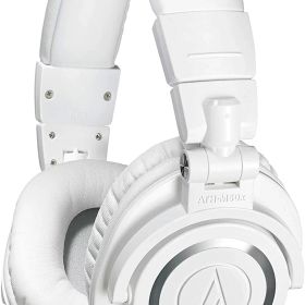 【新品】1週間以内発送 オーディオテクニカ audio-technica プロフェッショナルモニターヘッドホン ATH-M50xWH ホワイト スタジオレコーディング / ミキシング / DJ /トラックメイキング