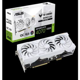 エイスース(ASUS)のASUS TUF RTX4070tisuper White BTFモデル(PC周辺機器)