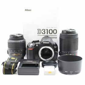 ニコン(Nikon)の■シャッター数7494枚！極上品■Nikon D3100 デジタル一眼レフカメラ(デジタル一眼)