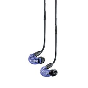 期間限定特価 SHURE シュア SE215 Special Edition (パープル) プロフェッショナル高遮音性イヤホン