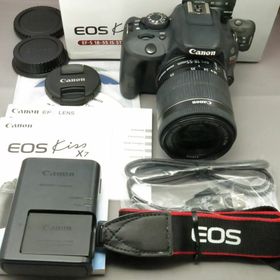 キヤノン(Canon)のキヤノン EOS KISS X7 EF-S18-55mmF3.5-5.6IS S(デジタル一眼)