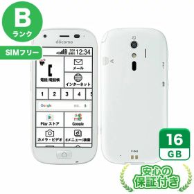 【ポイント5倍】SIMフリー らくらくスマートフォン4 F-04J ホワイト16GB 本体[Bランク] Androidスマホ 中古 送料無料 当社3ヶ月保証