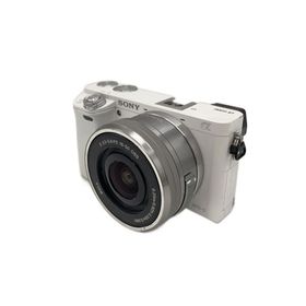 SONY◆デジタル一眼カメラ α6000 ILCE-6000L パワーズームレンズキット [ホワイト]//