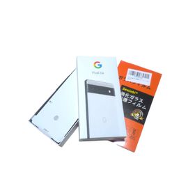 グーグルピクセル(Google Pixel)のGoogle Pixel 6a 本体 ホワイト 128GB フィルム付き 美品(スマートフォン本体)