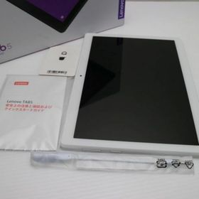 アンドロイド(ANDROID)の新品同様 801LV Lenovo TAB5 ホワイト M333(タブレット)