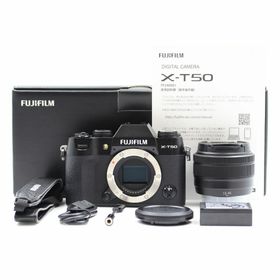 ■シャッター数667枚！新品同様■FUJIFILM X-T50XC15-45mm(ミラーレス一眼)