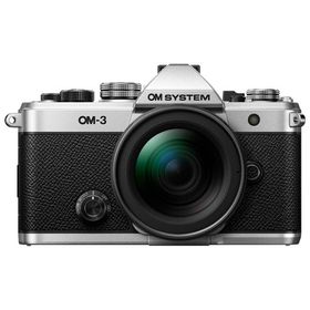 OM SYSTEM ミラーレス一眼カメラ「OM SYSTEM OM-3」12-45mm F4.0 PROレンズキット OM-3_12-45KITSLV 返品種別A