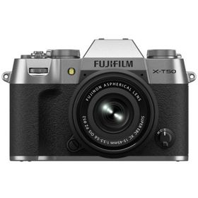 富士フイルム デジタル一眼カメラ FUJIFILM X-T50 XC15-45mmレンズキット [シルバー]