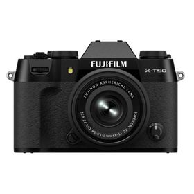 富士フイルム デジタル一眼カメラ FUJIFILM X-T50 XC15-45mmレンズキット 日英2言語設定モデル [ブラック]