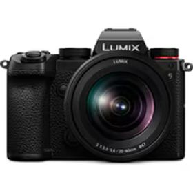 パナソニック Panasonic DC-S5K-K [LUMIX S5 標準ズームレンズキット (ボディ ブラック 35mmフルサイズ ミラーレスカメラ＋LUMIX S 20-60mm F3.5-5.6)]