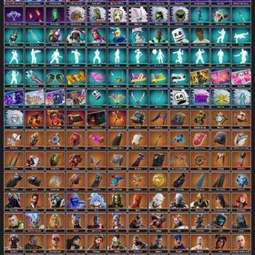 スキン270個 アイテム2500個〜 VBucks60000所持 | フォートナイト(Fortnite)のアカウントデータ、RMTの販売・買取一覧