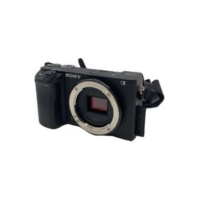 SONY◆デジタル一眼カメラ α6400 ILCE-6400Y ダブルズームレンズキット [ブラック]//