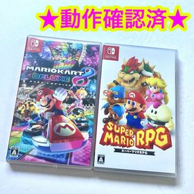ニンテンドースイッチ(Nintendo Switch)のswitch マリオカート8 デラックス スーパーマリオRPG 2点セット(家庭用ゲームソフト)