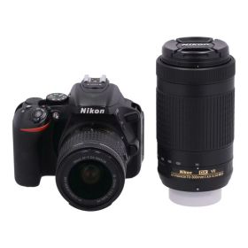中古 デジタル一眼Nikon ニコンD5600 ダブルズームキット 2006010コンディションランク【B】（商品 No.69-0）