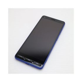 新品同様 かんたんスマホ2＋ A201KC ブルー スマホ 白ロム 中古 あすつく 土日祝発送OK