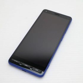 アンドロイドワン(Android One)の新品同様 かんたんスマホ2＋ A201KC ブルー M444(スマートフォン本体)