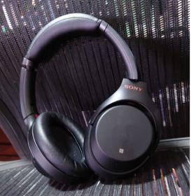 ソニー(SONY)のソニー ワイヤレスステレオヘッドセット WH-1000XM3 ブラック(本体の)(ヘッドフォン/イヤフォン)