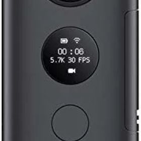 【中古】Insta360 ONE X 360度アクションカメラ、FlowState手ブレ補正搭載(別売り、V30ビデオスピードクラスmicroSDXCが必要)
