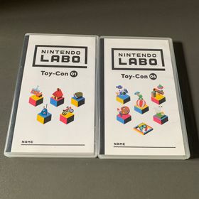 ニンテンドースイッチ(Nintendo Switch)のNintendo Labo Toy-Con 01と04 (家庭用ゲームソフト)