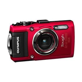 OLYMPUS デジタルカメラ STYLUS TG-4 Tough レッド 1600万画素CMOS F2.0 15m 防水 100kgf耐荷重 GPS+電子コンパス&amp;内蔵Wi-Fi TG-4 RED