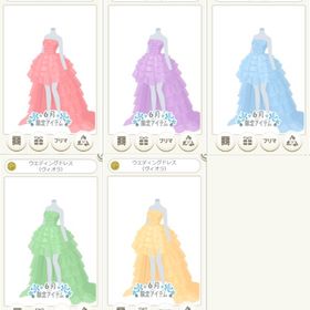 ウエディングドレス（ヴィオラ) 各色 | ニコッとタウン(ニコタ)のアカウントデータ、RMTの販売・買取一覧