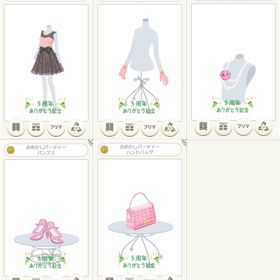 おめかしパーティーワンピース ピンク 5点セット | ニコッとタウン(ニコタ)のアカウントデータ、RMTの販売・買取一覧