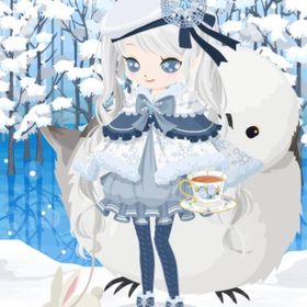 雪の華ワンピ（モワノー） 紺 3点セット | ニコッとタウン(ニコタ)のアカウントデータ、RMTの販売・買取一覧
