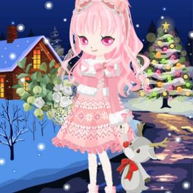 ノルディックワンピ（アウリ）＆氷雪のもこもこブーツ ピンク 2点セット | ニコッとタウン(ニコタ)のアカウントデータ、RMTの販売・買取一覧